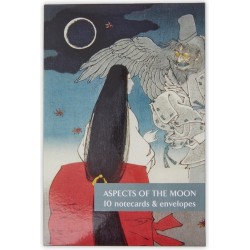 Aspects of the Moon - Japanese Woodblock Prints Note-let Blank Pack of 10 Cards by Fitzwilliam Museum University of Cambridge
