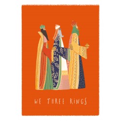 We Three Kings Ling Design Religious Art - British Heart Foundation Charity Christmas Cards - Pack of 6 Xmas Cards