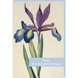 Irises Blank Notecard Pack by Fitzwilliam Museum (2 each of 5 designs)