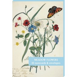 Meadow Flowers Blank Notecard Pack by Fitzwilliam Museum (2 each of 5 designs)