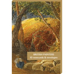 British Painters Blank Notecard Pack by Fitzwilliam Museum (2 each of 5 designs)
