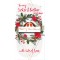 Sister & Brother-in-Law Merry Christmas Robins Wreath Luxury Handmade 3D Greeting Card By Talking Pictures