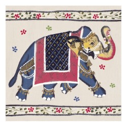 Indian Elephant Blank Fine Art Print Greeting Card for Any Occasion