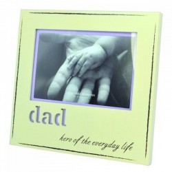 Dad Laser Frame With Words Engraved Of Dad Hero Of Everyday Life