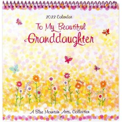 Blue Mountain Arts To My Beautiful Granddaughter Mini Wall Calendar 2022