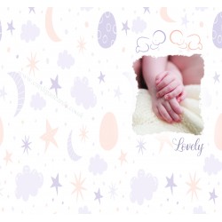 New Twins Birth How Lovely - New Born Congratulations Greeting Card