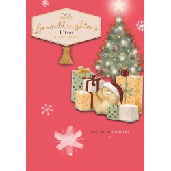 Forever Friends Granddaughter's 1st Ever Christmas Hallmark Medium Christmas Card 