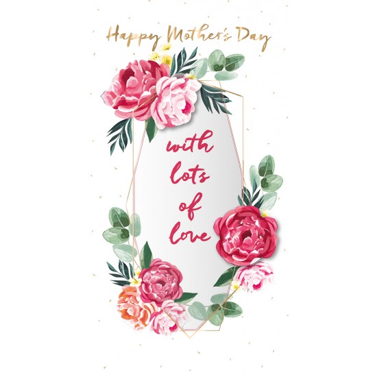 Happy Mother's Day Luxury Laser Cut Handmade Card By Talking Pictures