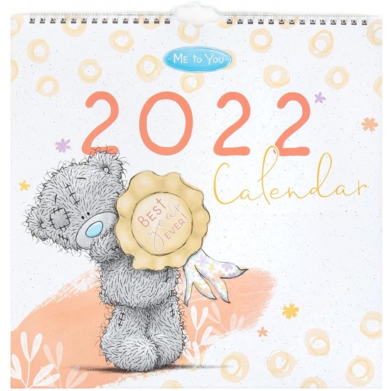 2022 Classic Tatty Teddy Bear Square Flip Wall Calendar