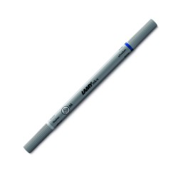 LAMY Ink-x Eraser Blue ink Pen With Fine Tip & Fine / Broad Eraser Tip 