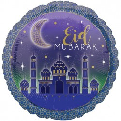 Eid Mubarak 18" Foil Balloon