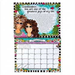Blue Mountain Granddaughter You Are One of the Greatest Joys of My Life Wall Calendar 2022